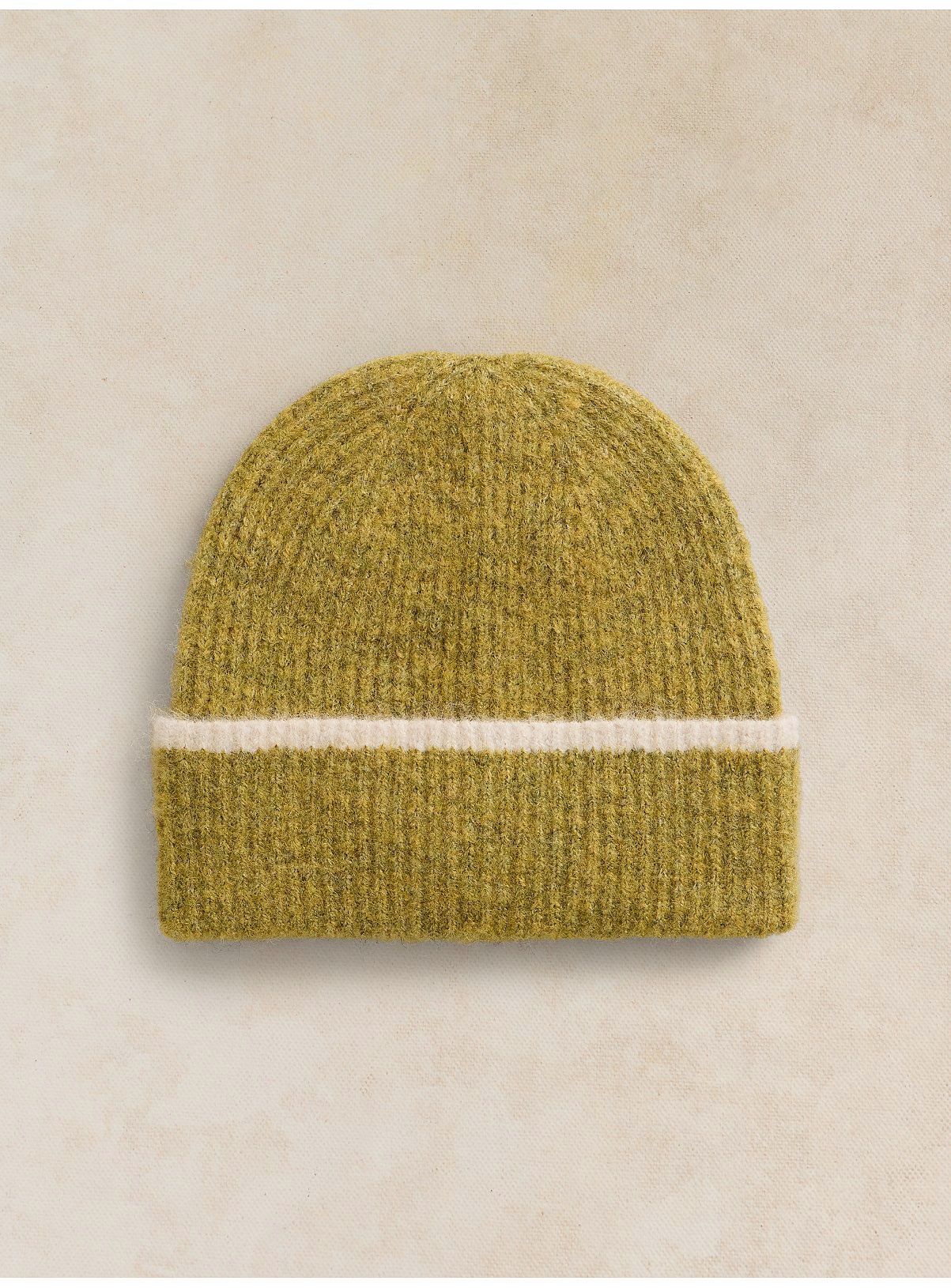 WHITE STUFF Emma Colourblock Beanie One Size - Image 1 thumbnail